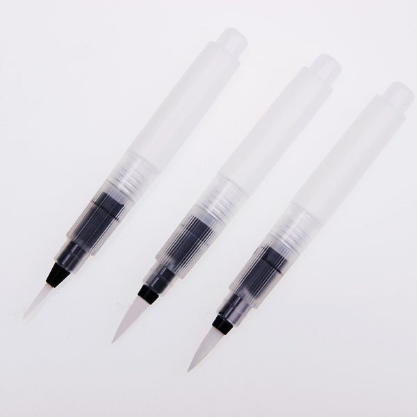 Refillable 1 Pc Water Brush Ink Pen for Water Color Calligraphy Drawing Painting Illustration Pen Office Stationery