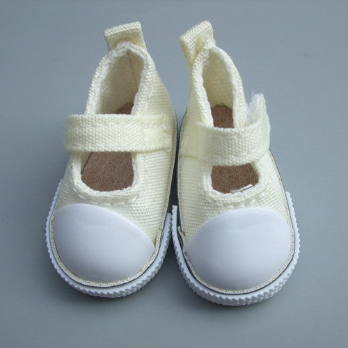 1 pair Assorted Color 5cm Canvas Shoes For BJD Doll Fashion Mini Toy Shoes Sneaker Bjd Doll Shoes for Russian Doll Accessories