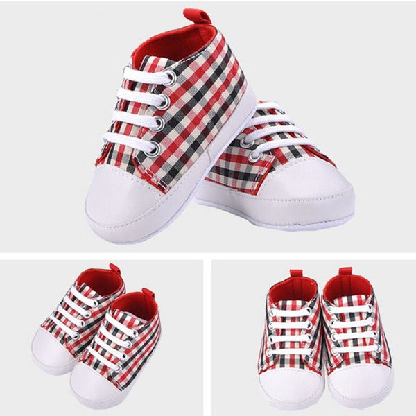 2017 Infant First Walker Toddler Newborn Baby Boys Girls Soft Sole Crib Shoes Casual Sneaker 0-18M