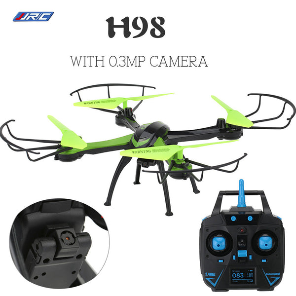 JJRC H98 2.4G 4CH 6-Axis Gyro RC Quadrocopter with 0.3MP Camera 3D Flip JJRC Remote Helicopter Mi Drone with Camera VS JJRC H31