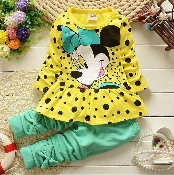 LZH Children Clothes 2017 Spring Autumn Kids Girls Clothes Set T-shirt+Pant Outfit Girls Sport Suit Toddler Girls Clothing Sets