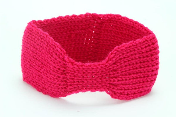 girls kids knit crochet turban headband warm knot headbands hair accessories for children hair head band wrap hairband ornaments