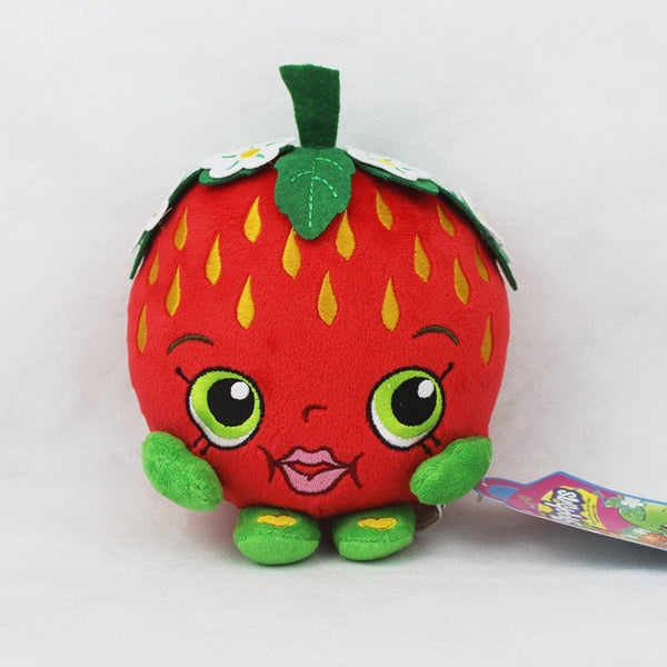 Kawaii Fruit Plush Toys 17-25cm Strawberry Apple Cookies Donuts Lipstick Chocolate Muffin Stuffed Toys Dolls Gift for Kids Girl