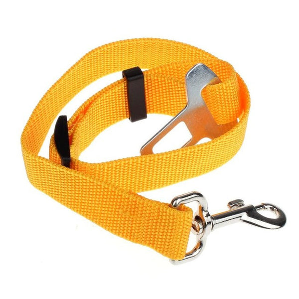 New Qualified Pet Cat Dog Safety Vehicle Car cachorro Seat Belt mascotas dog Seatbelt Harness Lead Clip  Levert Dropship dig6314