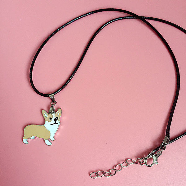 Metal PET Key Chain welsh Corgi Dogs Key Ring Bag charm Wholesale Lovely Keychain Car Keyring gift Women Jewelry Drop shipping