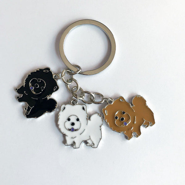 Metal PET Key Chain welsh Corgi Dogs Key Ring Bag charm Wholesale Lovely Keychain Car Keyring gift Women Jewelry Drop shipping