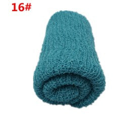 Baby Photography Props Blanket Rayon Wraps 40*150cm Stretch Knit Wrap Hammock Swaddling Padding Wraps Newborn Photo Wraps