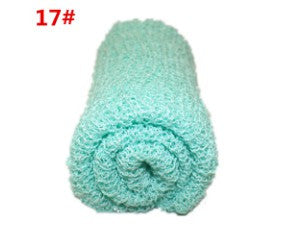 Baby Photography Props Blanket Rayon Wraps 40*150cm Stretch Knit Wrap Hammock Swaddling Padding Wraps Newborn Photo Wraps