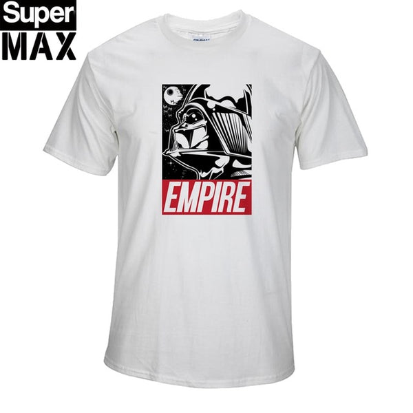 100% cotton short sleeve star wars print men tshirt cool funny men darth vader T-shirt casual o-neck mens t shirt 2017