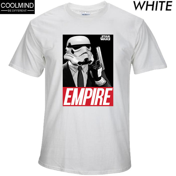 100% cotton short sleeve star wars print men tshirt cool funny men darth vader T-shirt casual o-neck mens t shirt 2017