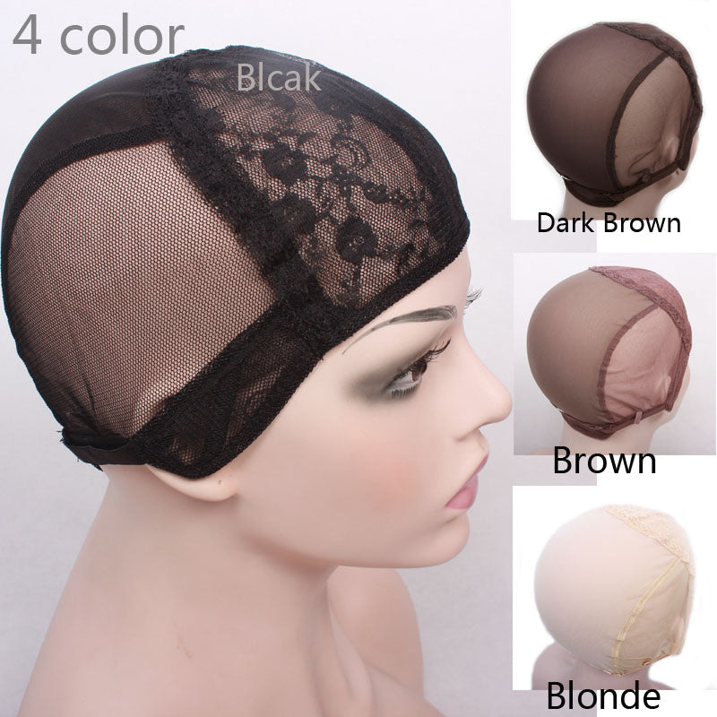 Wig cap for making wigs with adjustable strap on the back weaving cap size S/M/L glueless wig caps good quality