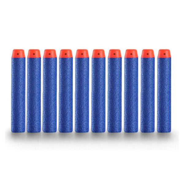 100PCs Soft Hollow Hole Head 7.2cm Refill Darts Toy Gun Bullets for Nerf Series Blasters Xmas Kid Children Gift