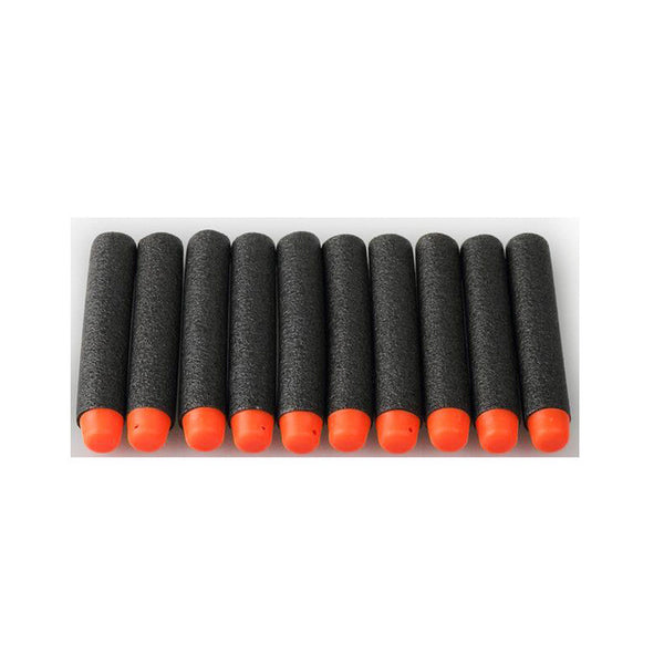 100PCs Soft Hollow Hole Head 7.2cm Refill Darts Toy Gun Bullets for Nerf Series Blasters Xmas Kid Children Gift