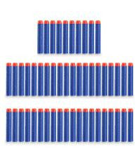 100PCs Soft Hollow Hole Head 7.2cm Refill Darts Toy Gun Bullets for Nerf Series Blasters Xmas Kid Children Gift