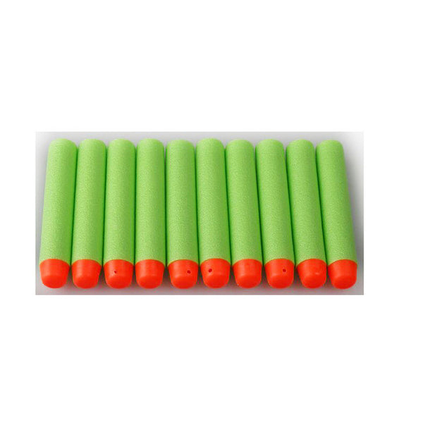 100PCs Soft Hollow Hole Head 7.2cm Refill Darts Toy Gun Bullets for Nerf Series Blasters Xmas Kid Children Gift