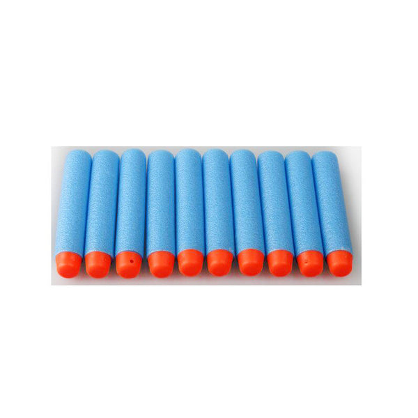 100PCs Soft Hollow Hole Head 7.2cm Refill Darts Toy Gun Bullets for Nerf Series Blasters Xmas Kid Children Gift