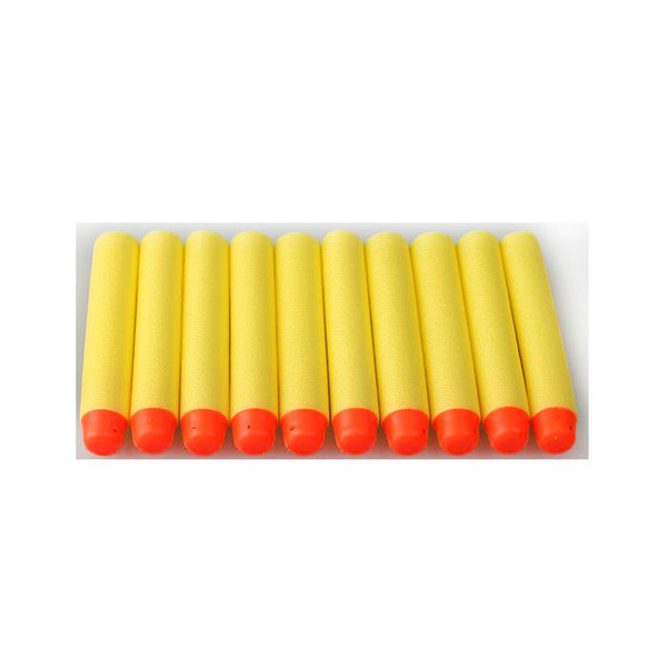 100PCs Soft Hollow Hole Head 7.2cm Refill Darts Toy Gun Bullets for Nerf Series Blasters Xmas Kid Children Gift