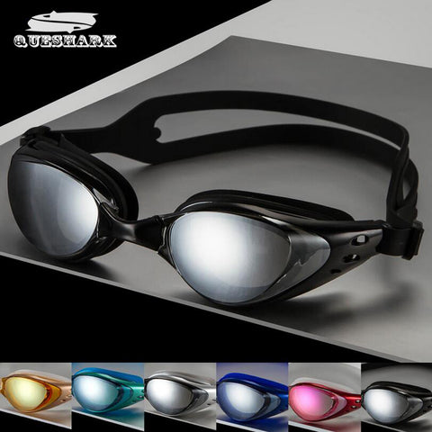 Men Women Swim Glasses Anti Fog UV Protection Swim Eyewear Professional Electroplate Waterproof Swim Goggles