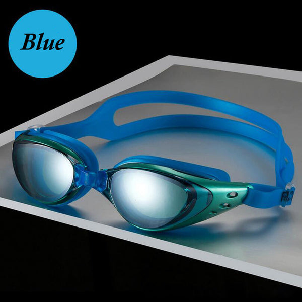 Men Women Swim Glasses Anti Fog UV Protection Swim Eyewear Professional Electroplate Waterproof Swim Goggles