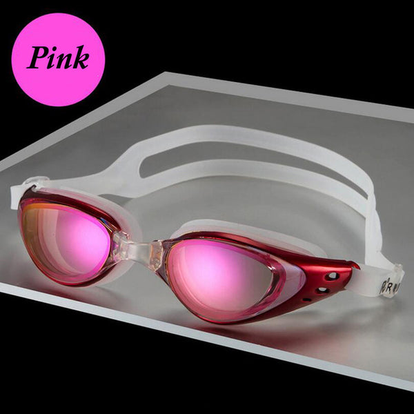 Men Women Swim Glasses Anti Fog UV Protection Swim Eyewear Professional Electroplate Waterproof Swim Goggles