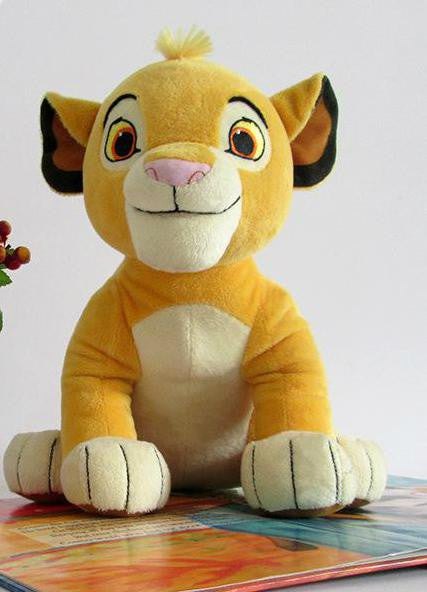 New Good Quality Cute 1pcs Sitting High 26cm Simba The Lion King Plush Toys , Simba Soft Stuffed Animals doll For Children Gifts