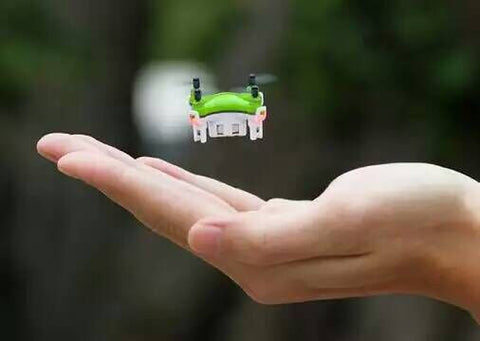 2016 New Product Pocket Drone 2.4G 4CH Mini Drone Small Quadcopter 3D Roll  Light Remote Control Helicopter for Kids