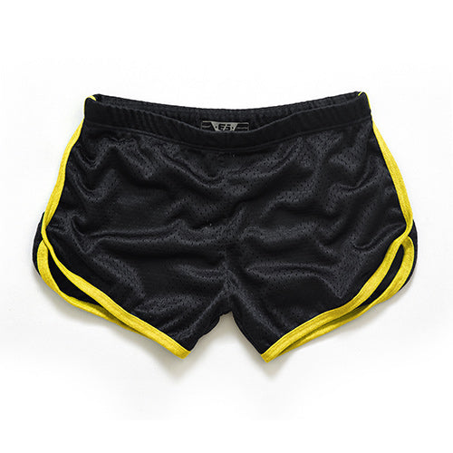 Aimpact Shorts Men Fashion Classic Solid Mesh Men's Shorts Fast Dry Retailer Men's Trunks AMC11 Summer Elastic Waist Mens Shorts