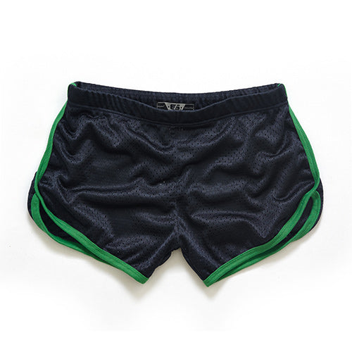 Aimpact Shorts Men Fashion Classic Solid Mesh Men's Shorts Fast Dry Retailer Men's Trunks AMC11 Summer Elastic Waist Mens Shorts