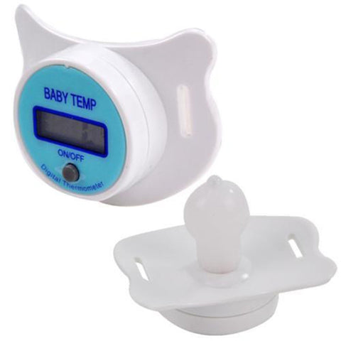 Hot-selling Portable Practical Baby Kid LCD Digital Mouth Nipple Pacifier Thermometer Temperature