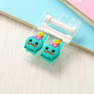 Cartoon Cable Protector Organizer Holder USB Cable Winder Cover For Apple IPhone 5 5s 6 6s 7 plus cable Protect decor de coat