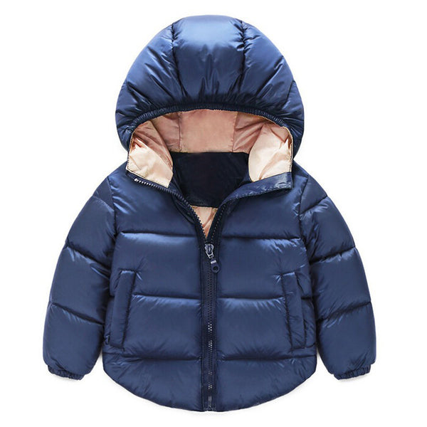 New Baby Boy Coat&Outwear Children Winter Jacket&Coat Boy Jacket Baby Girls Coat Warm Hooded Children Clothing Kids clothes