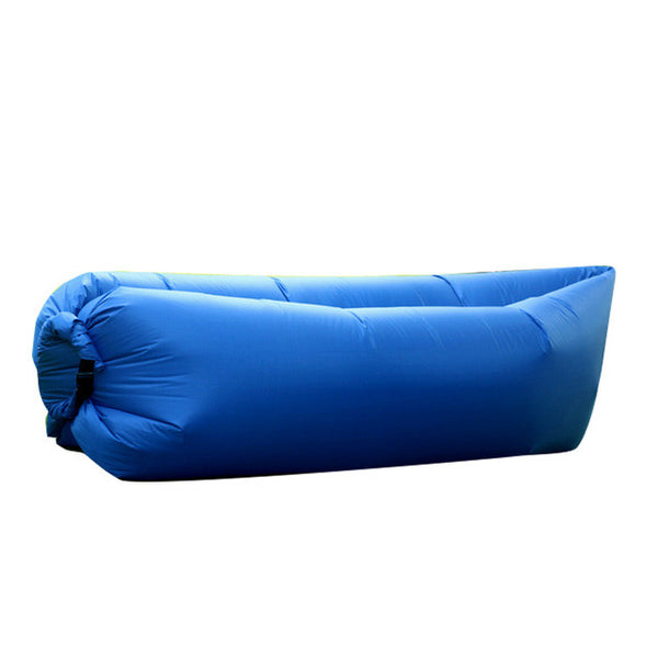 Beach Portable Outdoor Furniture Air Bed Inflatable Hammock Sleeping Bag Camping Air Sofa Nylon Polyester Lazy Bag Environmental