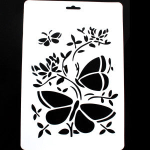 DIY Layering Painting Template Stencils for DIY Scrapbooking/photo album Decorative Paper Cards Crafts A4 Flower Letter Stencil