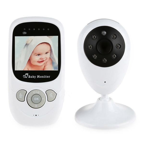 Infant 2.4GHz Wireless Baby Radio Babysitter Digital Video Baby Monitor Audio Night Vision Music Temperature Display Radio Nanny