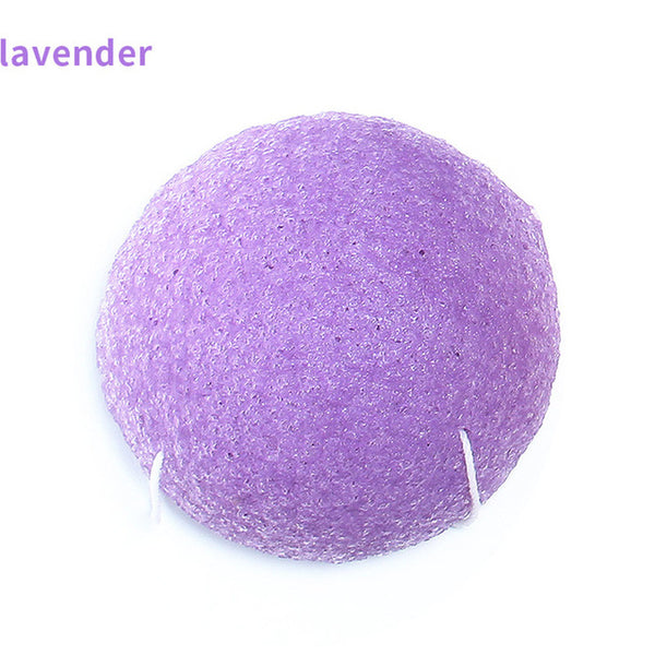 6 Colors Natural Konjac Konnyaku Facial Puff Face Cleanse Washing Sponge Exfoliator Cleansing Sponge Puff Facial Cleanser