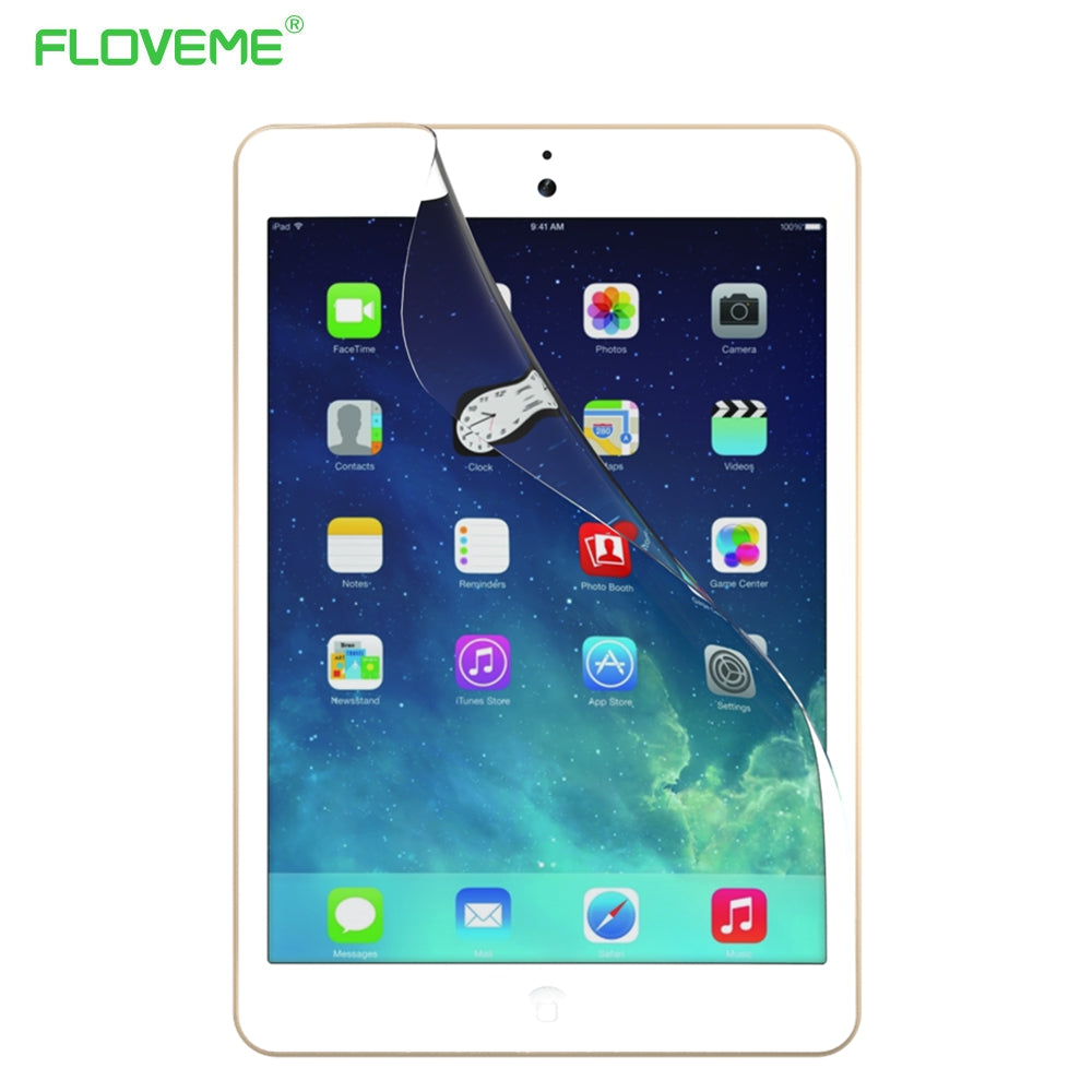 FLOVEME 2pcs/lot For Apple iPad 2 iPad 3 iPad 4 Clear Soft Screen Protector Front Screen Guard Protective Film For iPad 2 3 4