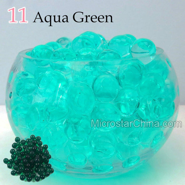 5 bag 2500pcs Crystal Soil Water Beads Pearl Growing Jelly Balls Magic Bio Gel Hydrogel Vase Fillers Sodium Polyacrylate Polymer