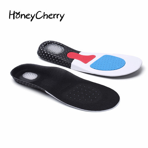 Unisex Orthotic Arch Support Sport Shoe Pad Sport Running Gel Insoles Insert Cushion for Men Women foot care