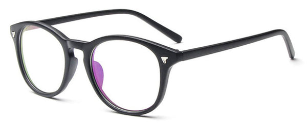 SHAUNA Classic Women Round Eyeglasses Frame Brand Designer Fashion Men Nail Decoration Optical Glasses Reading Glasses