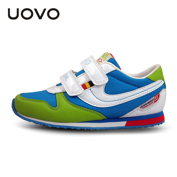 UOVO 2017 hit color fashion children's shoes brand kids shoes school shoes for teen girls and boys size 25-38