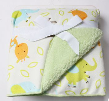 High Quality Plush Coral Fleece Baby Blanket Newborn Swaddle Wrap Super Soft Baby Receiving Blanket Warm Cobertor Baby Bedding