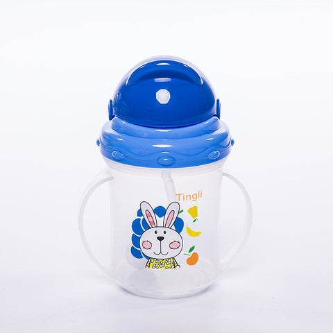 Mambobaby Baby Cups Durable Portable Kids Straw Cup Water Bottle With Handles Newborn Feeding Drinking Cup Kettle For Baby