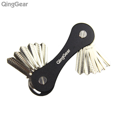 QingGear Keybone Key Organizer Car Key Holder Bar Folder Key Clip EDC Pocke Multi Door Key Tools Outdoor Travel Tool Kits