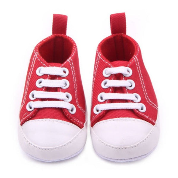 New Soft Infant Newborn Baby Boy Girl Kid Soft Sole Shoes Sneaker Newborn 0-12Months