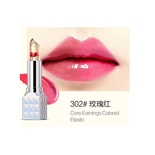 Hot Magic Temperature Change Color Moisturizer Full Lips Balm labial Transparent Flower Jelly Baby Lips Lipstick