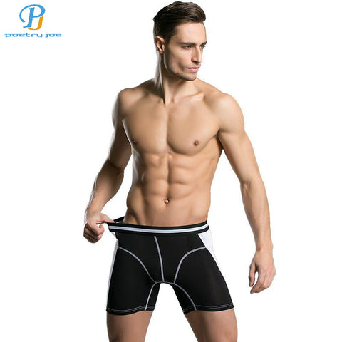 New Men Underwear Boxers Fashion Color Pants Cheap Modal Men Underwear Brand Boxers Mens Underwear Boxers Shorts Lengthened