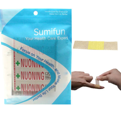 100Pcs Band Aid Wound Dressings Sterile Hemostasis Stickers First Aid Bandage Heel Cushion Adhesive Plaster Random Color Z37001