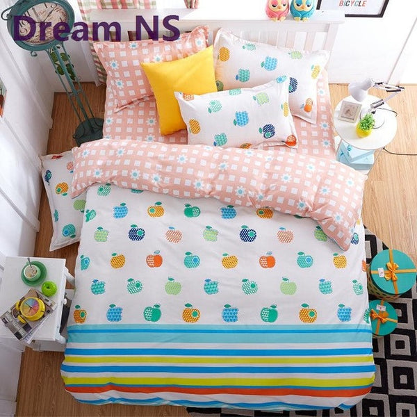 New Bedding Set Duvet Cover Sets Bed Sheet European Style Adults Kids Bedroom Sets Queen/Full Size Polyester Bedlinen