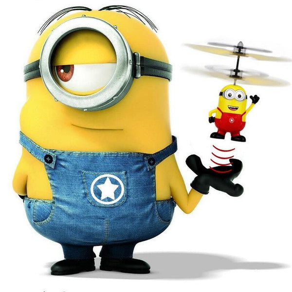 MERCURYTOYS Upgrade Induction Flying Toys Despicable Me5 Minions Remote Control RC Helicopter floating toys kids Flying toys