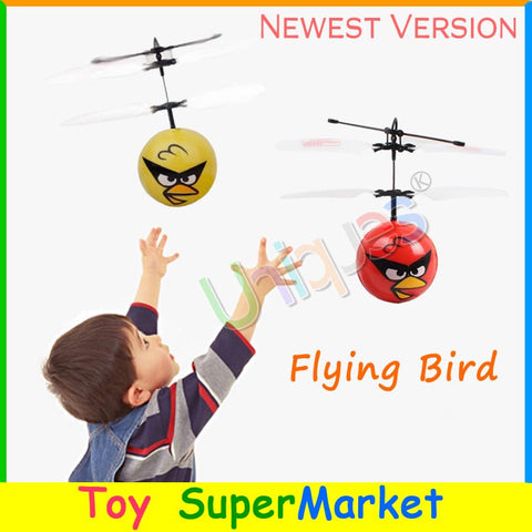 Flying Bird Drone UFO RC Remote Control Helicopter Quadcopter Hand Sense Flying Ball Fairy 2017 New Electronic Toys